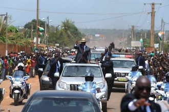 Côte dÂ’Ivoire : Une douzaine d'accidents enregistrée à  l'arrivée de Ouattara à  Korhogo